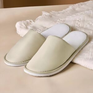Luxury Twill Fabric Slippers (100 Pairs)